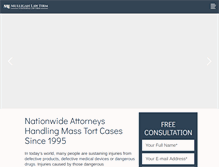 Tablet Screenshot of mulliganlaw.com